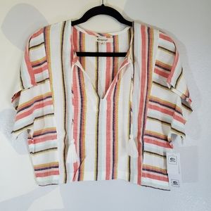 NEW Rip Curl Seaport Stripe Top